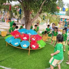 Trường mẫu giáo Bình Minh "Xây dựng trường học hạnh phúc" nhằm chào mừng kỷ niệm 80 năm ngày thành lập Đội TNTP Hồ Chí Minh (15/5/1941-15/5/2021)