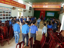 Đoàn xã Tam Lãnh tổ chức tập huấn công tác Đoàn-Hội năm 2017.