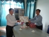 Đ/c Bùi Võ Quảng - Phó Bí thư Huyện uỷ thăm và chúc mừng sinh nhật Đoàn