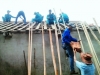 Đoàn xã Tam Thành giúp dân sửa nhà