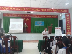 Đoàn xã Tam Lãnh  tổ chức chương trình hướng nghiệp cho học sinh THCS
