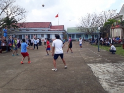 Đoàn Thanh niên xã Tam Vinh phối hợp tổ chức các hoạt động  thể dục thể thao đầu Xuân Kỷ Hợi 2019