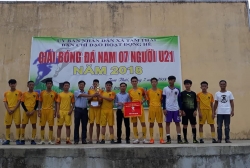 Tam Thái: Tổ chức giải bóng đá thanh niên U21 hè năm 2018