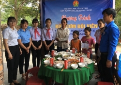 Tam Thái: Tổ chức chương trình “Bữa cơm Đội viên”
