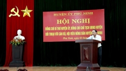 Phú Ninh đối thoại giữa người đứng đầu cấp ủy, chính quyền với cán bộ, hội viên nông dân