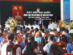 Đại hội Đoàn TNCS Hồ Chí Minh thị trấn Phú Thịnh lần thứ X, nhiệm kỳ 2012 – 2017.