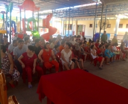 Đoàn xã Tam Đàn phối hợp tổ chức thăm các em tại Làng Hòa Bình nhân ngày quốc tế thiếu nhi ngày 01/6