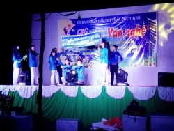 Đoàn thị trấn Phú Thịnh phối hợp với UBND thị trấn Phú Thịnh Tổ chức hội diễn văn nghệ