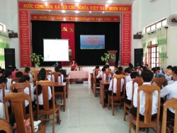Liên đội THCS Tam Lộc tổ chức các hoạt động cho thiếu nhi
