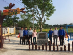 Tam Thái: Tổ chức bàn giao Khu vui chơi trẻ em thôn Phước Lộc
