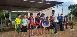 Đoàn xã Tam Vinh phối hợp tổ chức giải bóng đá  Nam U15 và U23 năm 2019