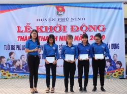 Huyện đoàn Phú Ninh tổ chức Lễ ra quân khởi động Tháng Thanh niên năm 2019