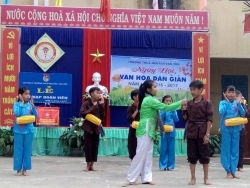 Trường THCS Nguyễn Văn Trỗi tổ chức ngày hội “Công nhận chuyên hiệu Rèn luyện đội viên”, “Ngày hội văn hóa dân gian”