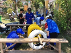Tam Thái: phối hợp ra quân tình nguyện xây dựng Nông thôn mới