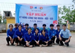 Tuổi trẻ Tam Dân tổ chức tập huấn kỹ năng công tác Đoàn-Hội-Đội năm 2021