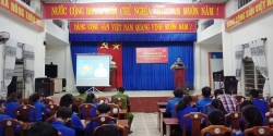Phú Ninh:  nâng cao nhận thức cho đoàn viên-thanh niên đấu tranh phòng chống ma túy và xâm hại trẻ em tại xã Tam Dân