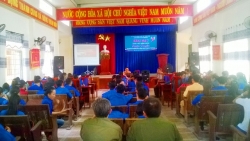 Đoàn xã Tam Dân tổ chức hội trại "Thanh niên với văn hóa giao thông"