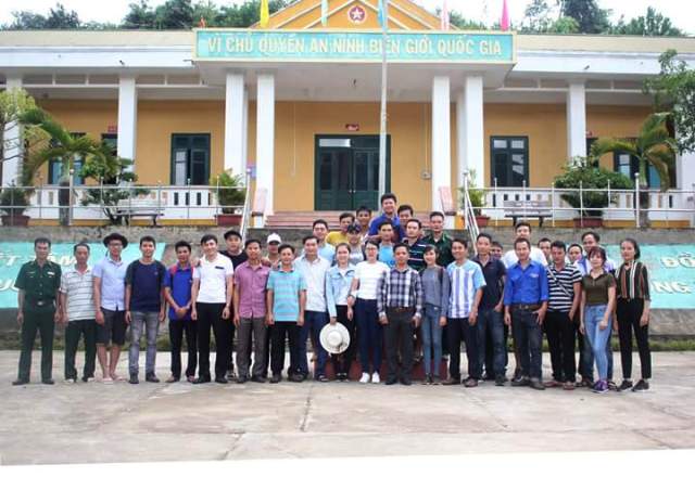 Huyện đoàn Phú Ninh: Chương trình nghĩa tình biên giới năm 2018
