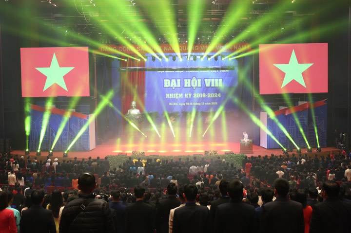 Phiên trọng thể Đại hội đại biểu toàn quốc Hội Liên hiệp Thanh niên Việt Nam lần thứ VIII