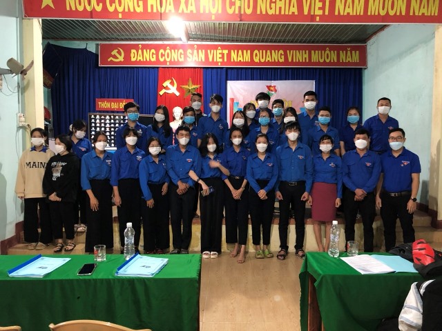 Đoàn xã Tam Lộc tổ chức Đại hội Chi đoàn điểm tại Chi đoàn thôn Đại Đồng