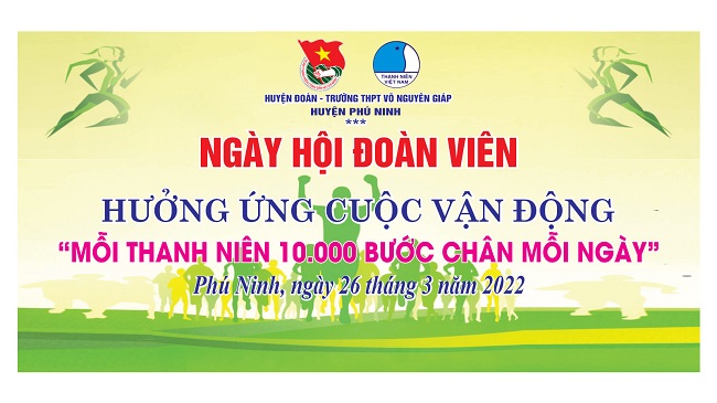 Tuổi trẻ Phú Ninh: Hưởng ứng cuộc vận động “Mỗi thanh niên 10.000 bước chân mỗi ngày” !