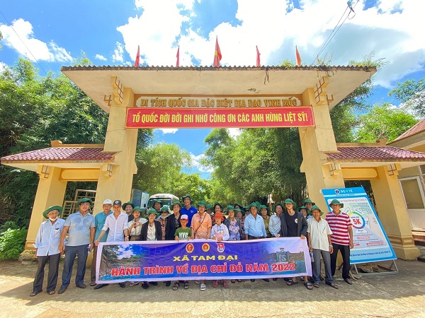 Hành trình đến với những địa chỉ đỏ của Hội cựu chiến binh – Hội Tù yêu nước, Cựu TNXP và Đoàn thanh niên xã Tam Tam Đại tại Quảng Bình – Quảng Trị !