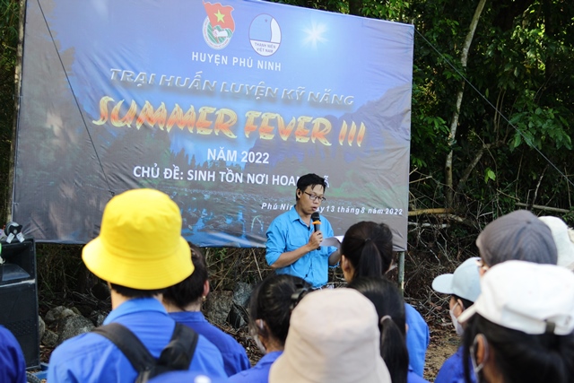 Huyện đoàn Phú Ninh tổ chức Trại Huấn luyện kỹ năng năm 2022 !